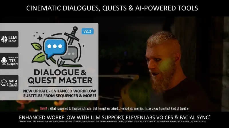 Dialogue & Quest Master Dialogue & Quest Master