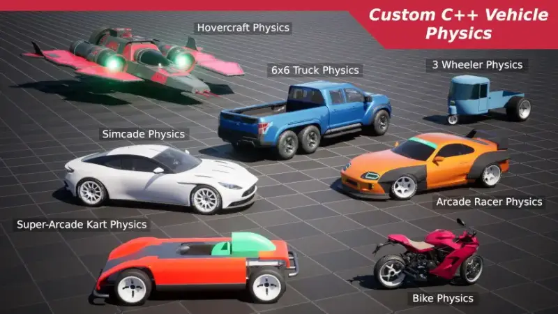 R-Tune Vehicle Physics 2.0 - Vehicle System for Games & Animation R-Tune Vehicle Physics 2.0 - Vehicle System for Games & Animation
