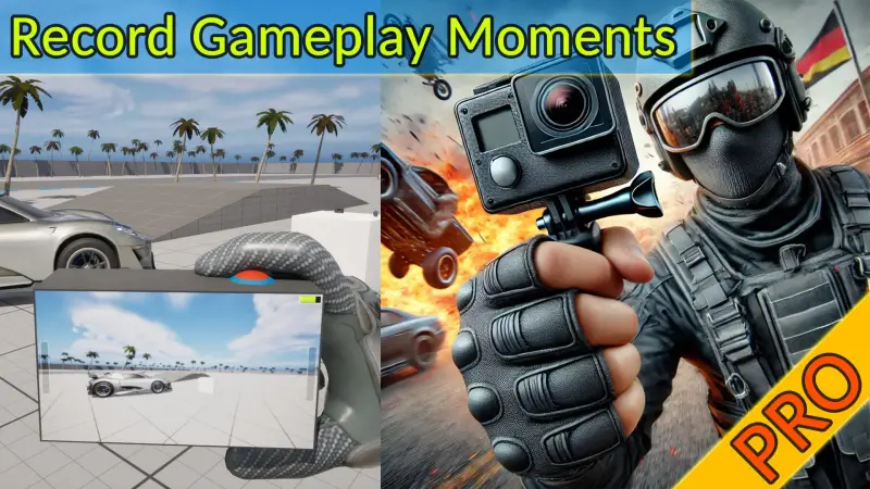 Real Action Camera PRO – Record and View Gameplay Moments