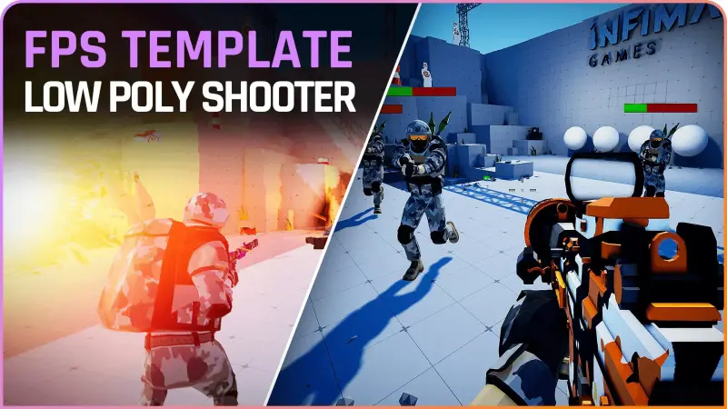 Low Poly Shooter Pack v6.0
