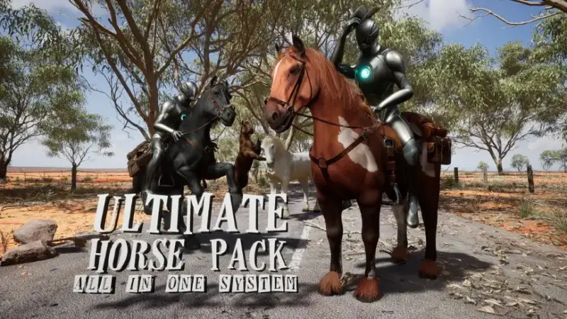 Ultimate Horse System (Horse, Horse Riding, Horse System, Mount, Rideable Horse)