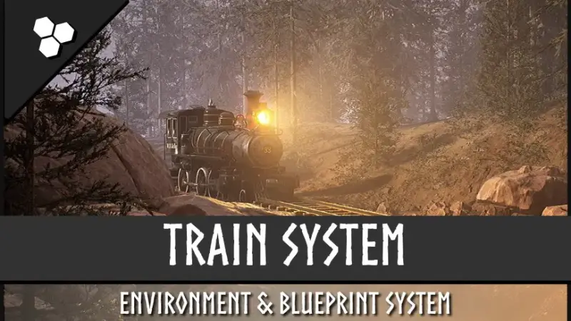 Ultimate Train System (Train, Locomotive, Steam Engine, Wild West Train)
