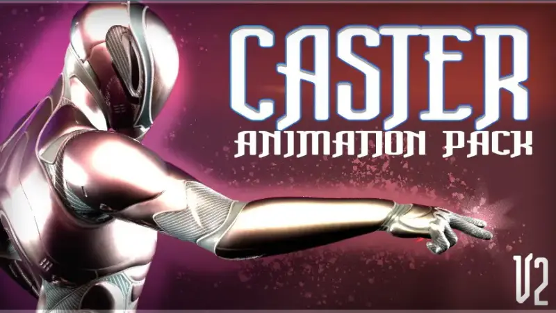 Caster - Animation Pack