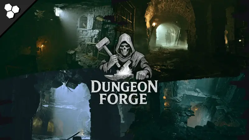 Dungeon Forge: Modular Dungeon Building Kit (Dungeon, Modular Dungeon, Dungeons)
