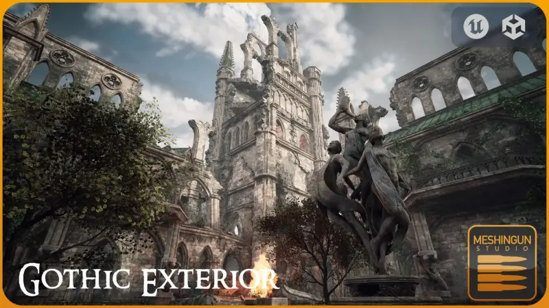 Gothic Exterior Megapack