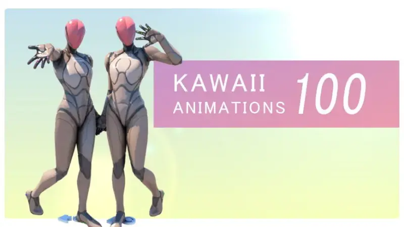 KAWAII ANIMATIONS 100