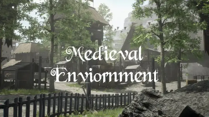 Medieval Castle (Castle, Medieval Village, Town, Medieval Castle, Medieval Town)