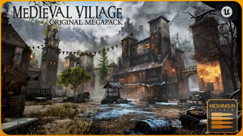 Medieval Village Megapack