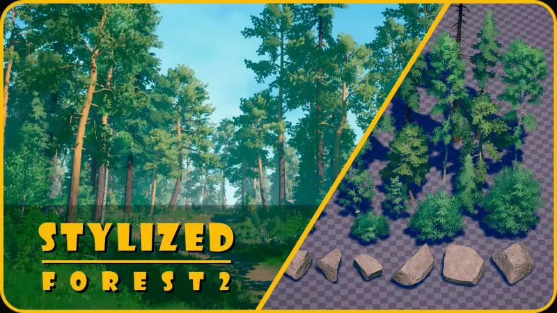 Stylized Environment Series - Forest Package 2
