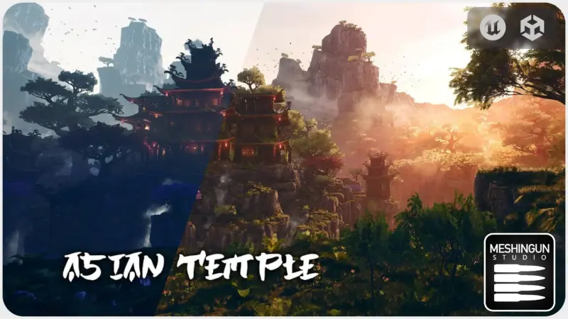 Asian Temple Pack