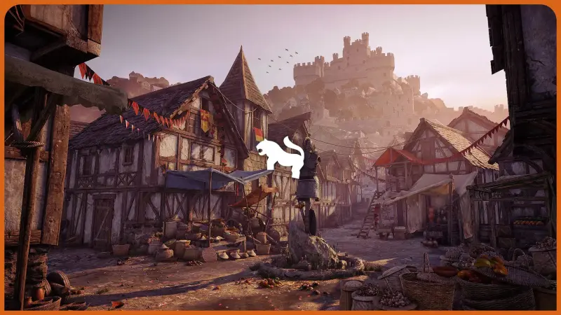 Medieval Village Environment ( Medieval Medieval Village Village Medieval 3D )