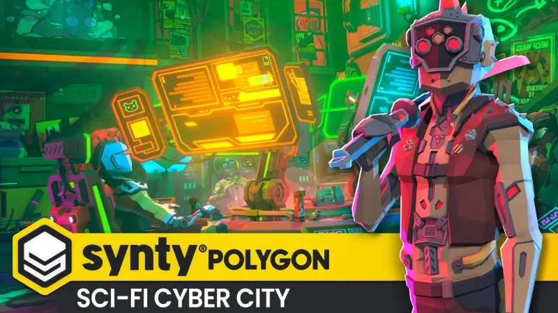 POLYGON - Sci-Fi Cyber City