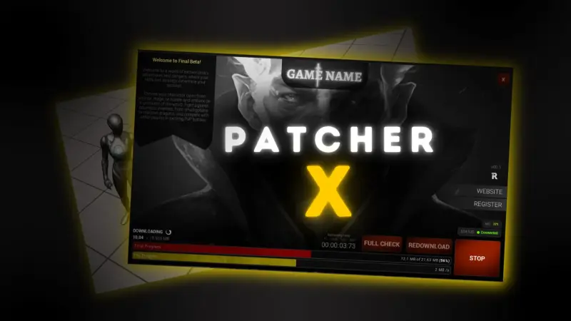 Patcher X - Game Launcher