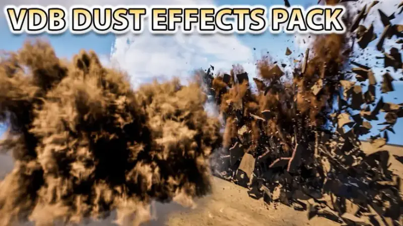 VDB Dust Effects Pack