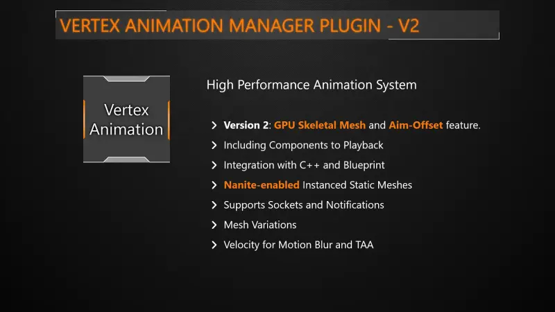 Vertex Animation Manager