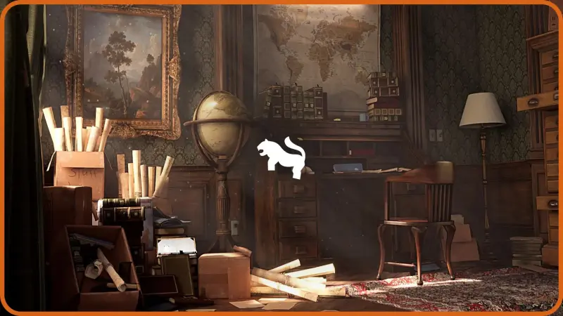 Victorian Interior Environment ( Victorian Steampunk Vintage Antique Interior )