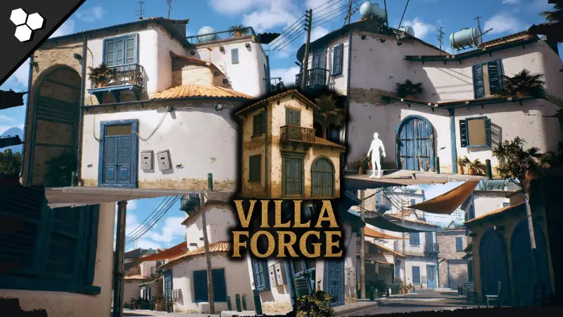 Villa Forge (Modular House, Modular Building, Modular Villa, Coastal Town, Town)
