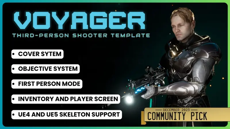 Voyager: Third Person Shooter V2
