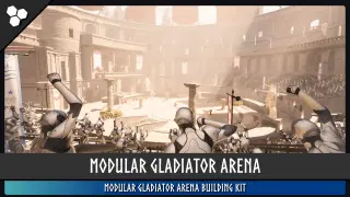 Modular Gladiator Arena (Gladiator Arena, Arena, Colosseum Arena)