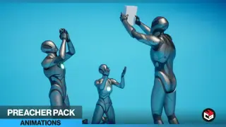 30 Preacher NPC Mocap Animations