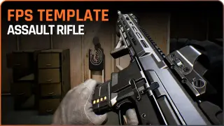 Realistic Assault Rifle FPS Template