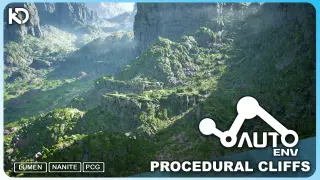 AutoEnv Procedural Rock Cliffs