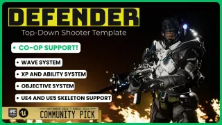 Defender: Co-Op Top-Down Shooter V3