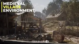 Medieval Village Pack (Medieval Prop, Medieval Market, Medieval House, Medieval)