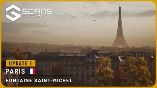 Paris - Fontaine Saint-Michel