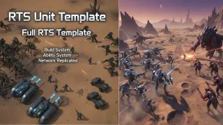 RTS/RPG Unit Template - Multiplayer - Gameplay Ability System