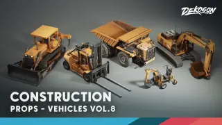 Vehicles VOL.8 - Construction (Low Poly)