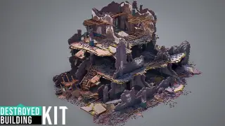 Destroyed Building Kit