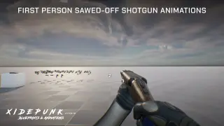 First Person Sawed-Off Shotgun Animations