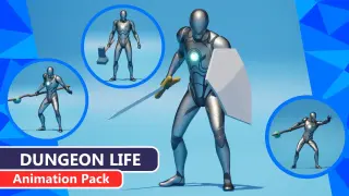 MC Dungeon Life Animation Pack