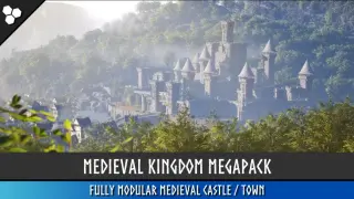 Medieval Kingdom (Medieval Castle, Medieval Town, Modular Castle, Castle)