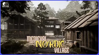 Medieval Nordic Village Environment