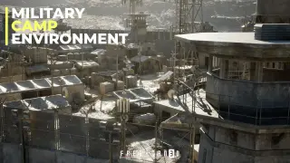 Military Base & Military Camp Environment 4km (Warzone, Military, Military Prop)
