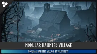 Modular Haunted Village (Village, Modular Village, Fantasy Village)