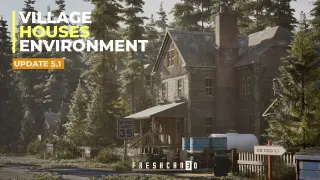 Village Houses Environment ( Village House Interior , Modular Town Houses )